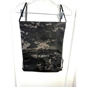New Camo Drawstring Bag